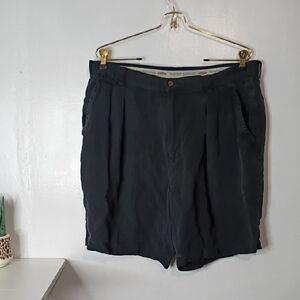 Tommy Bahama Dark Gray Men's Shorts 100% Silk Size 36